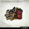 Kromlech	Orc Junk City Fuel and Ammo Piles (6) New - Tistaminis