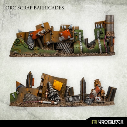 Kromlech	Orc Scrap Barricades (5) New - Tistaminis