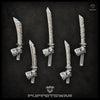 Puppets War Orc Katanas (right) New - Tistaminis