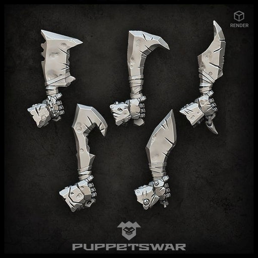 Puppets War Orc Blades (right) New - Tistaminis