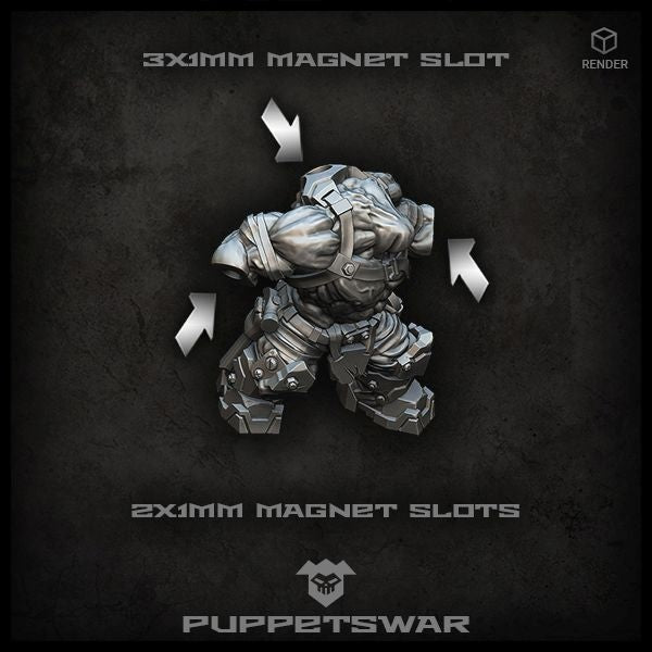 Puppets War Orc Bodies New - Tistaminis