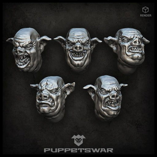 Puppets War Pig Hybrid Heads New - Tistaminis