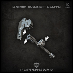 Puppets War Great Axes (right) New - Tistaminis