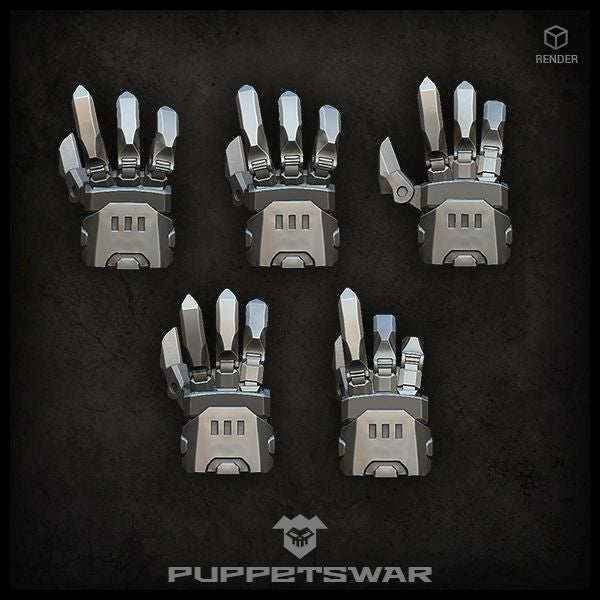 Puppets War Power Claws (right) New - Tistaminis