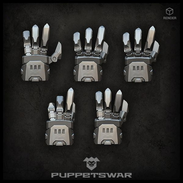 Puppets War Power Claws (left) New - Tistaminis