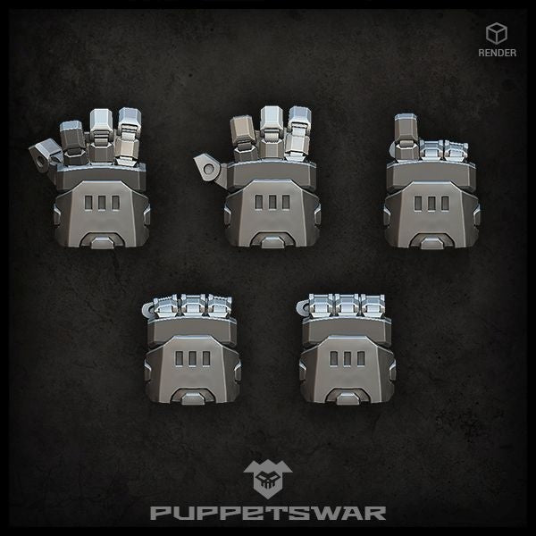 Puppets War Power Gloves (right) New - Tistaminis