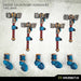 Kromlech Prime Legionaries CCW Arms: Hammers [left] (5) New - Tistaminis