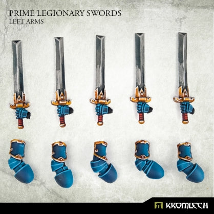 Kromlech Prime Legionaries CCW Arms: Swords [left] (5) New - Tistaminis