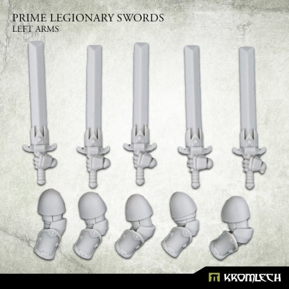 Kromlech Prime Legionaries CCW Arms: Swords [left] (5) New - Tistaminis