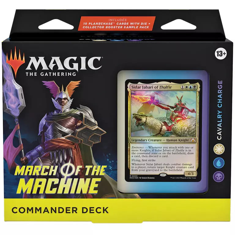 Magic the Gathering MARCH OF THE MACHINE COMMANDER - Cavalry Charge April 21 Preorder - Tistaminis