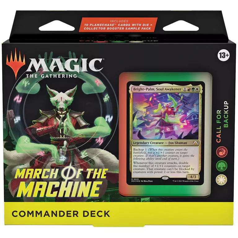 Magic the Gathering MARCH OF THE MACHINE COMMANDER - Call for Backup April 21 PreOrder - Tistaminis