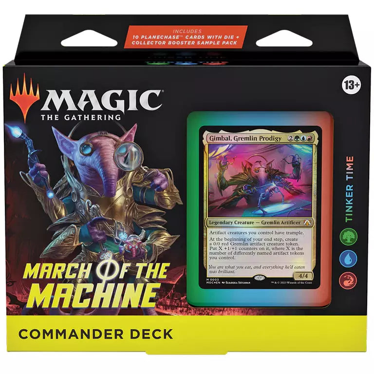 Magic the Gathering MARCH OF THE MACHINE COMMANDER - Tinker Time April 21 PreOrder - Tistaminis