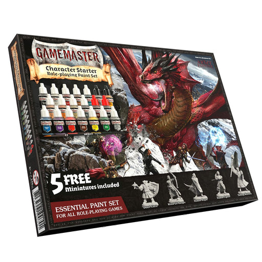 Gamemaster: Character Starter Paint Set New - Tistaminis