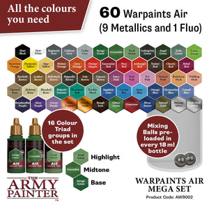 Army Painter WARPAINTS AIR MEGA SET - Tistaminis