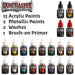 Gamemaster: Character Starter Paint Set New - Tistaminis