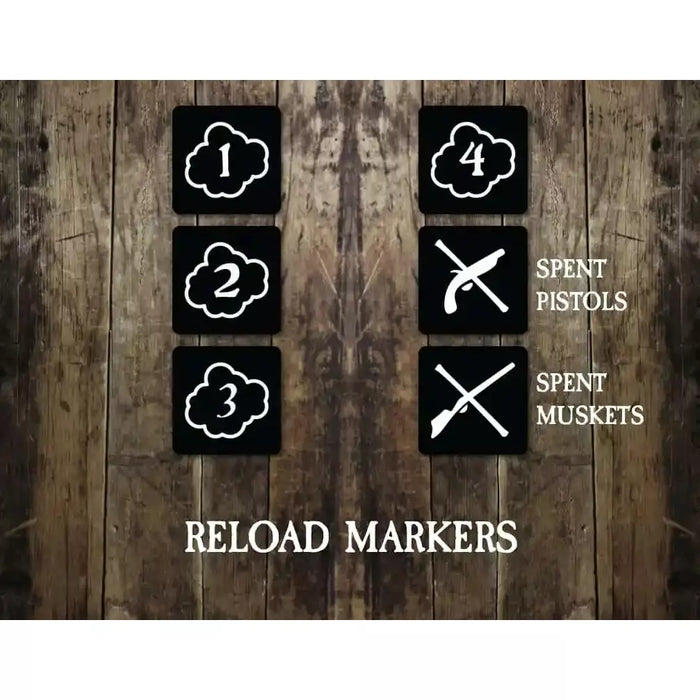 Blood & Plunder Marker Dice Set New - Tistaminis