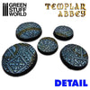 Green Stuff World Rolling Pin Templar Abbey New - Tistaminis