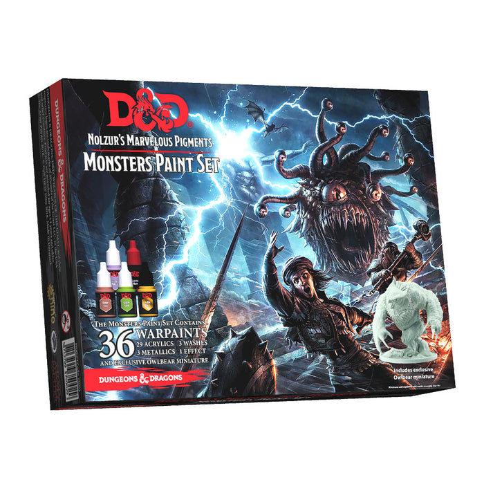 Dungeons And Dragons Monsters Paint Set New - TISTA MINIS