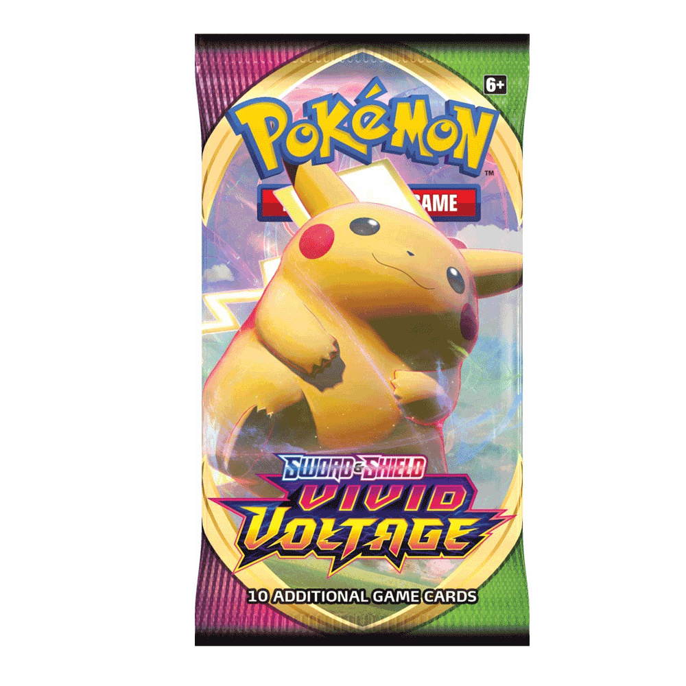 Pokemon Vivid Voltage Booster Pack x1 New - Tistaminis