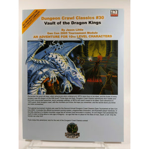 DUNGEON CRAWL CLASSICS #30: VAULT OF THE DRAGON KINGS NEW - Tistaminis