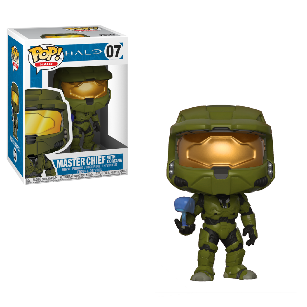FUNKO POP HALO MASTER CHIEF with CORTANA July 15 Pre-Order - Tistaminis
