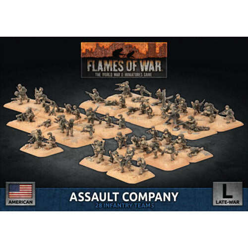Flames Of War American Assault Company New - Tistaminis