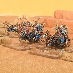 Kings of War Empire of Dust Revenant Chariots Regiment New - Tistaminis