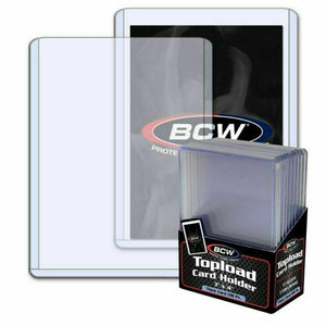 BCW TOPLOADS 3X4 138PT 3.5MM THICK New - Tistaminis