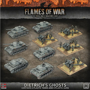 Flames Of War German Dietrich's Ghosts Mid War New - Tistaminis