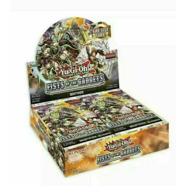 Yugioh FISTS OF THE GADGETS BOOSTER New - Tistaminis