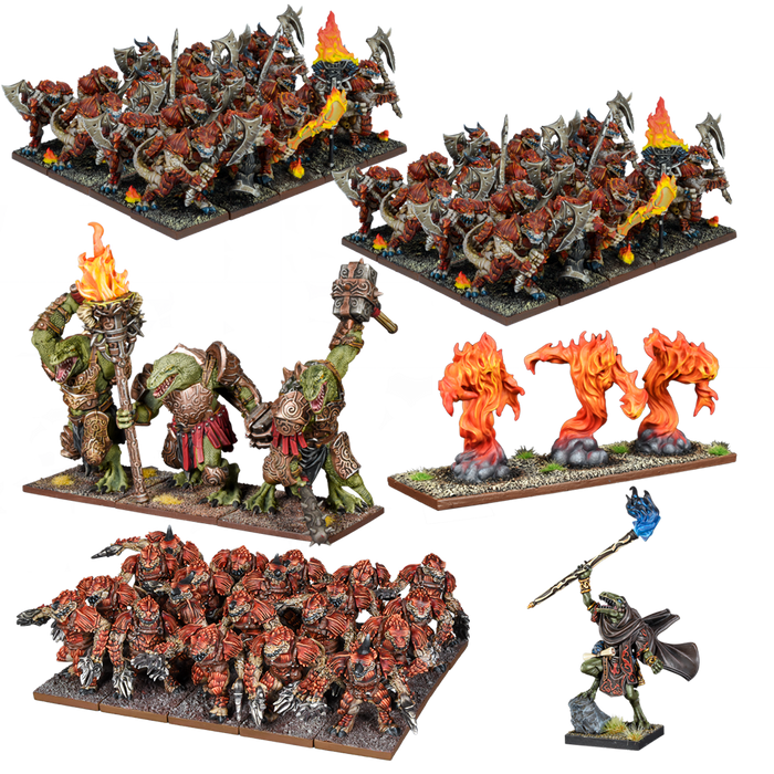 Kings of War Salamander Mega Army - Tistaminis