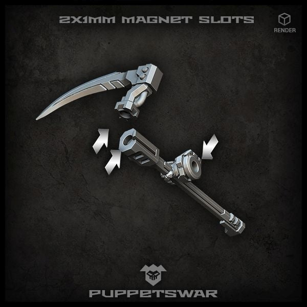 Puppets War Storm Scythes (right) New - Tistaminis