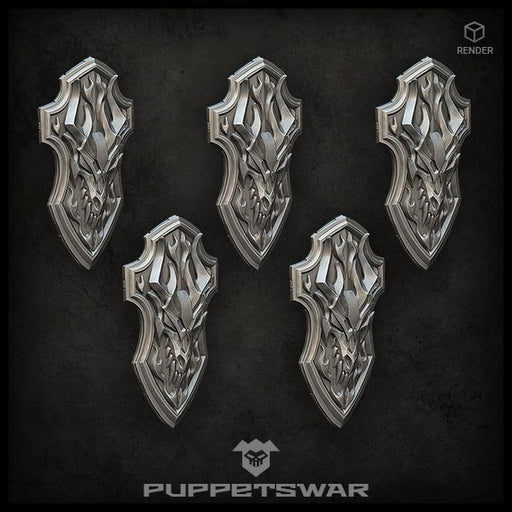 Puppets War Dragon Shields (left) New - Tistaminis