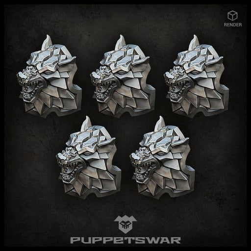 Puppets War Wolf Shoulder Pads New - Tistaminis