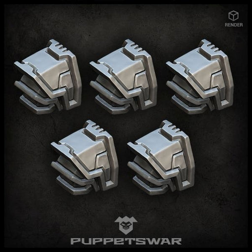 Puppets War Commander Shoulder Pads New - Tistaminis