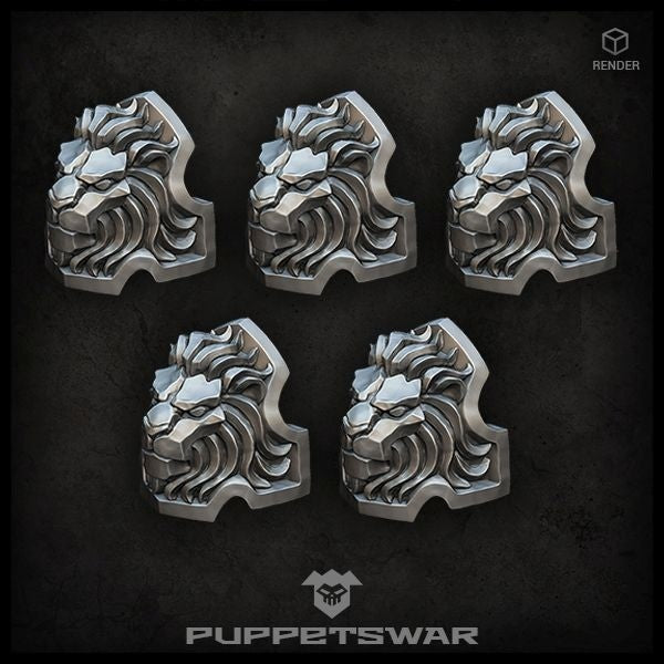 Puppets War Lion Shoulder Pads New - Tistaminis