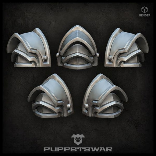 Puppets War Gothic Shoulder Pads New - Tistaminis