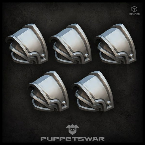 Puppets War H.I. Gothic Shoulder Pads New - Tistaminis