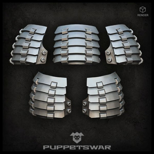 Puppets War H.I. Bushi Shoulder Pads New - Tistaminis