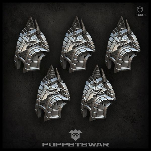 Puppets War H.I. Anubis Shoulder Pads New - Tistaminis