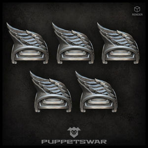 Puppets War H.I. Wing Shoulder Pads (right) New - Tistaminis