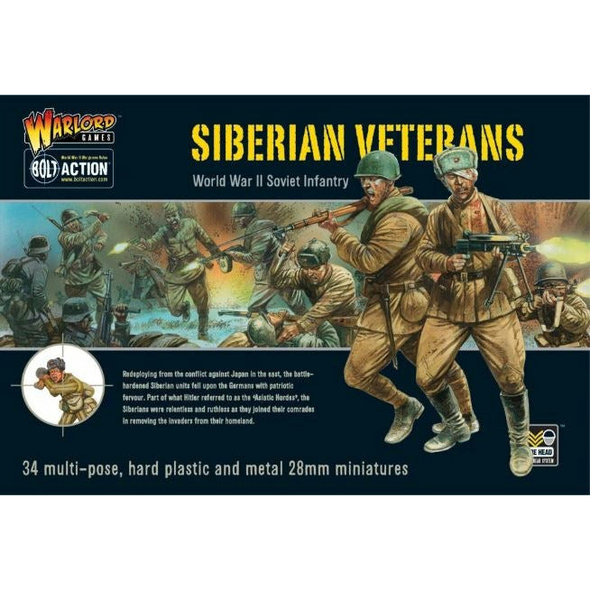 Bolt Action Siberian Veterans Soviet Infantry New | TISTAMINIS