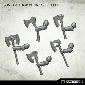 Kromlech Sons of Thor Runic Axes - Left New - Tistaminis