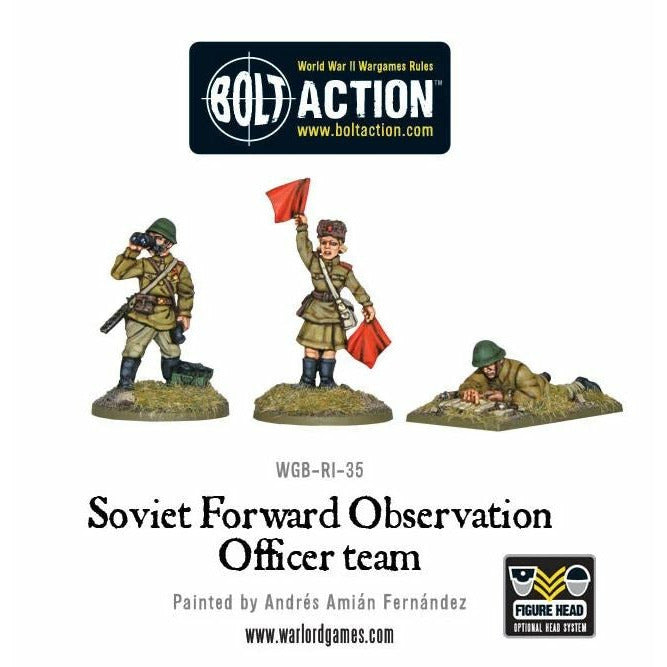 Bolt Action Soviet Army Forward Observer Officers New | TISTAMINIS