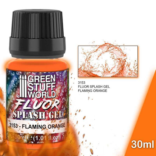 Green Stuff World Splash Gel - Flaming Orange New - Tistaminis