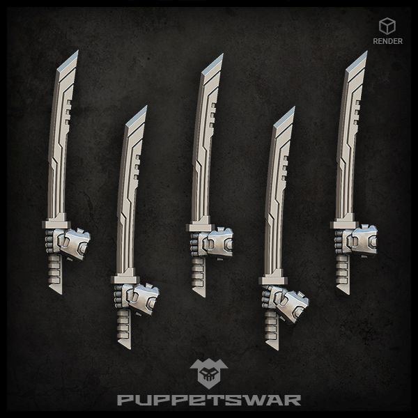 Puppets War Storm Katanas [left] New - Tistaminis