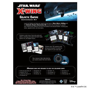 Star Wars X-Wing 2nd Ed: Galactic Empire Conversion Kit New - Tistaminis