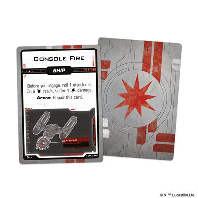 Star Wars X-Wing 2nd Ed: Rebel Alliance Damage Deck New - Tistaminis