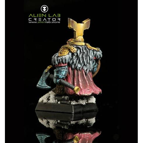 Alien Lab Miniatures 28MM DWARF LORD BALZUD New - Tistaminis