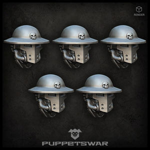 Puppets War Trench Knight heads New - Tistaminis